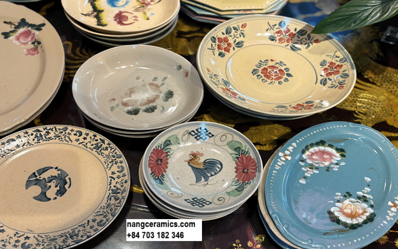 nang ceramics plates pottery