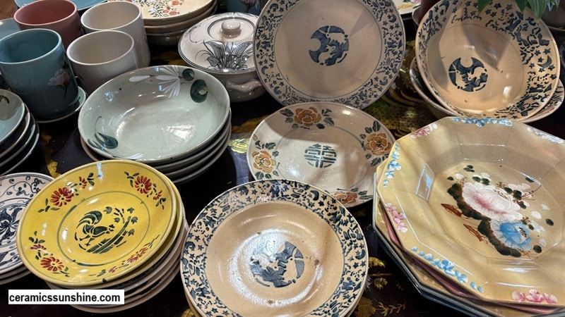 ceramics pottery sunshine
