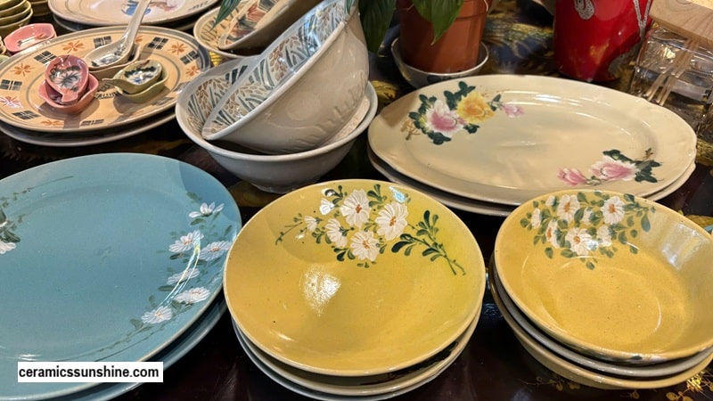 ceramics pottery sunshine