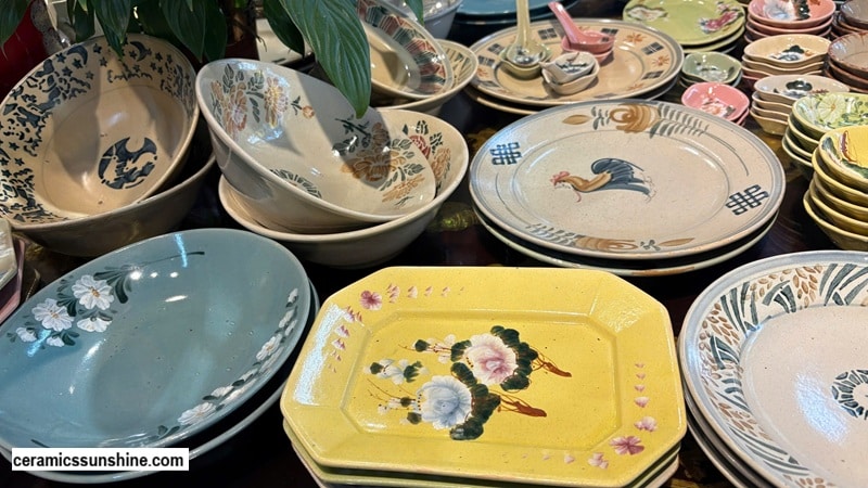 ceramics pottery sunshine
