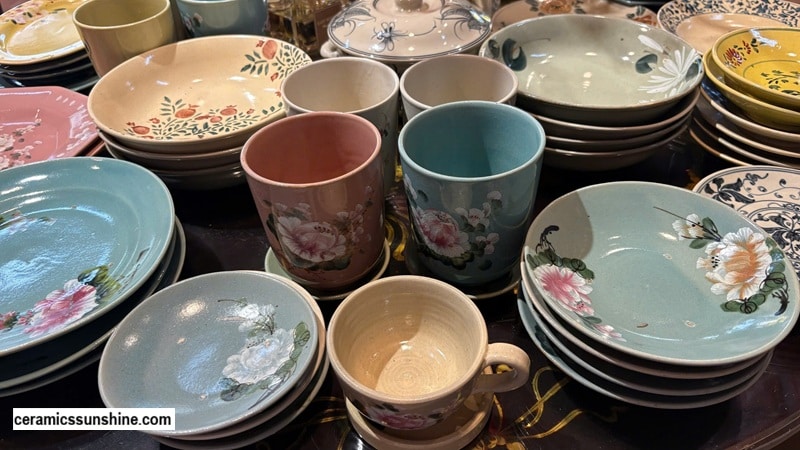 ceramics pottery sunshine